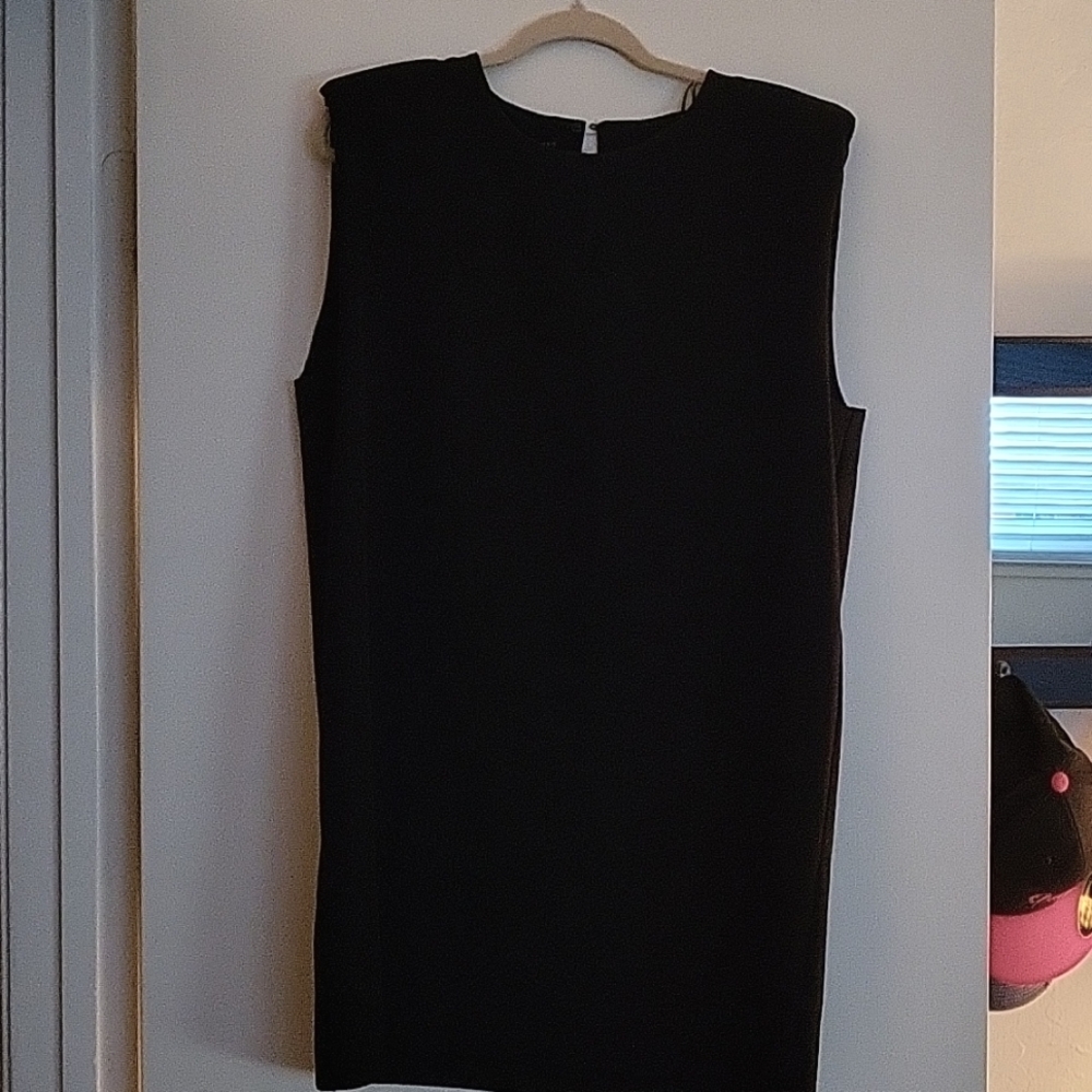 ZARA BLACK MINI SHEATH MINI DRESS - NWT SZ XL